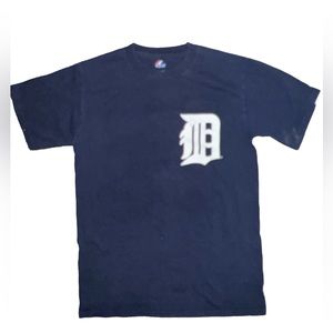 MAJESTIC | DETROIT TIGERS SHORT SLEEVE CREW NECK GRANDERSEN SHIRT SMALL